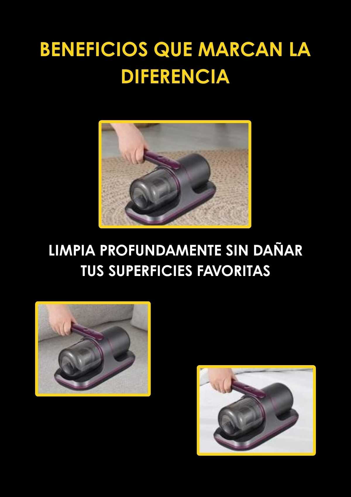 Maquina inalambrica antiacaros